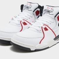Nike Sportswear Високи маратонки 'Air Flight 89, размер 43' в бяло и червено , снимка 3 - Маратонки - 45468690