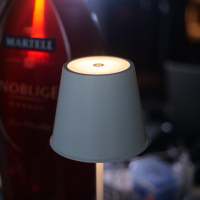 Безжична настолна трапезна нощна лампа сензорна димируема лампа за маса декорация , снимка 9 - Настолни лампи - 44994758