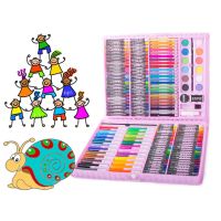 Детски арт комплект за рисуване и оцветяване в куфарче. 168 елемента!, снимка 5 - Рисуване и оцветяване - 45431143