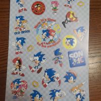 200 бр Соник Sonic книжка албум самозалепващи лепенки стикери, снимка 2 - Други - 45164039