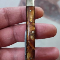старо малко българско ножче Петко Денев , снимка 2 - Антикварни и старинни предмети - 44992946