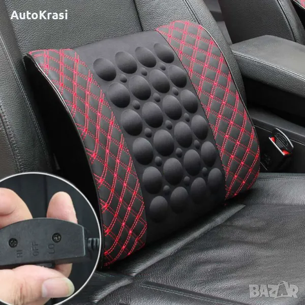 Масажираща електрическа възглавница 12V - POD102, снимка 1