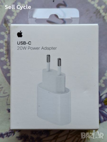 Apple power adapter USB TYPE C 20W, снимка 1