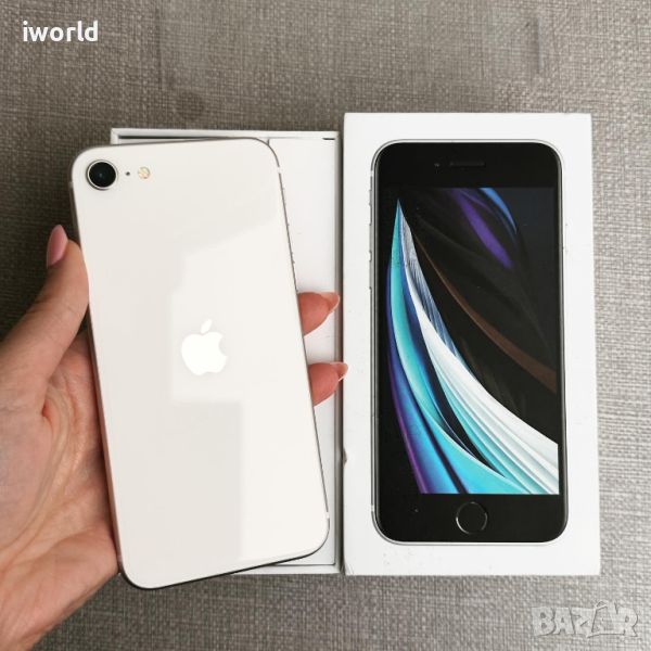 НОВ❗️128гб❗️ iPhone SE 3 2022 ❗️Лизинг от 22лв/м ГАРАНЦИЯ❗️/ Starlight / White / silver , снимка 1