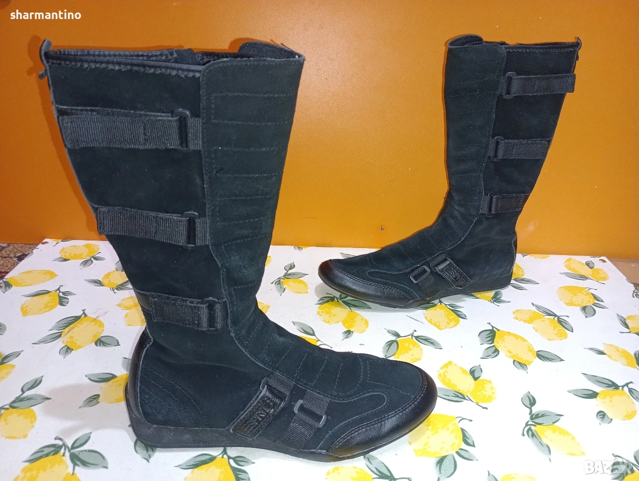 Esprit кожени ботуши N 40 - 12 €, снимка 1