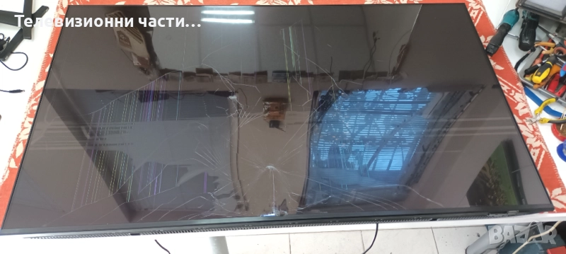Samsung UE55DU7192U със счупен екран CY-BD055HGXR1V/BN41-03231A BN9658726F/BN44-01267E/LM41-01147A, снимка 1