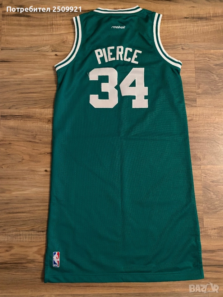Нов дълъг баскетболен потник Reebok - Boston Celtics - Paul Pierce, снимка 1
