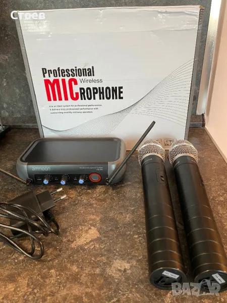 Продавам Professional wireless microphone Amoon , снимка 1