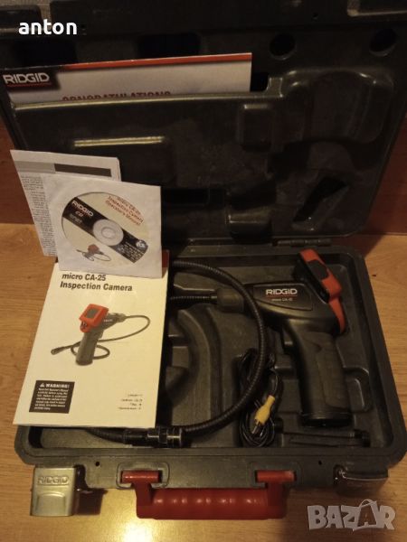 ИНСПЕКЦИОННА КАМЕРА ЗА ТРЪБИ И КАНАЛИ RIDGID MICRO CA-25, снимка 1