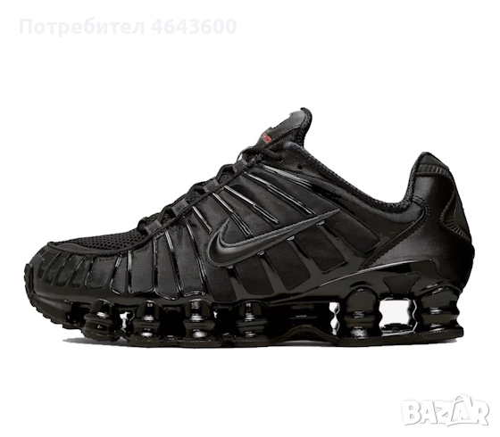 Мъжки маратонки Nike Shox TL Black Metallic Hematite, снимка 1