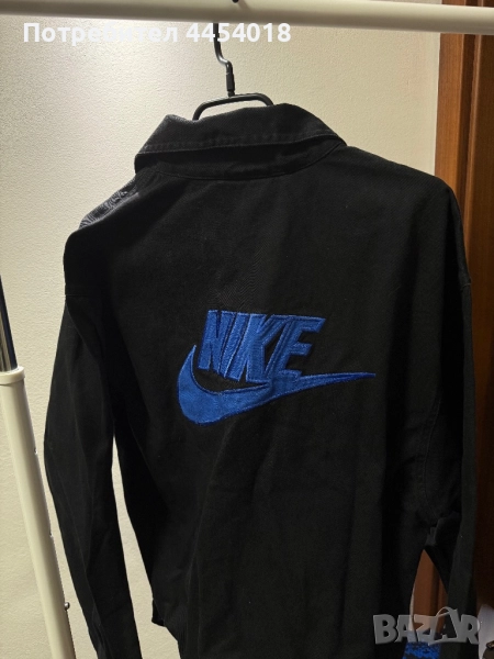 Ретро Nike горнище с голямо Swoosh лого, снимка 1