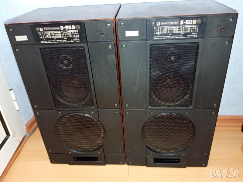 Трилентови тонколони Radiotehnika S-50B, снимка 1
