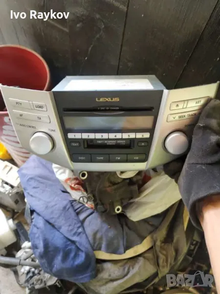 LEXUS RX300 RX350 RX400H 2003-2008 RADIO CD CHANGER TAPE PLAYER 86120-48630, снимка 1