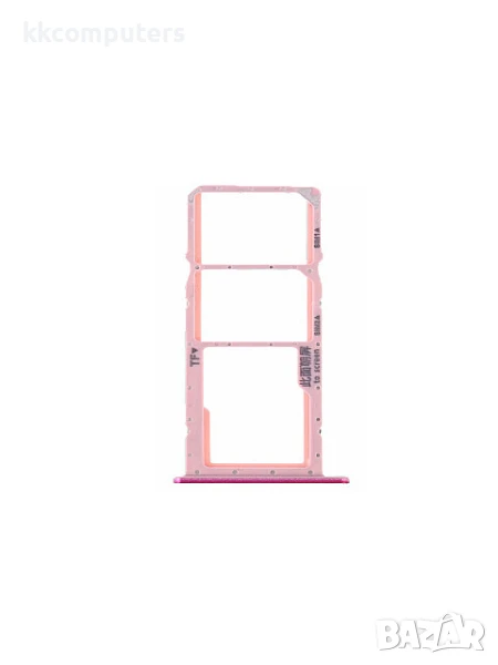 SIM държач Huawei Y7 2019 (DUB-LX1) Цвят: Pink, снимка 1