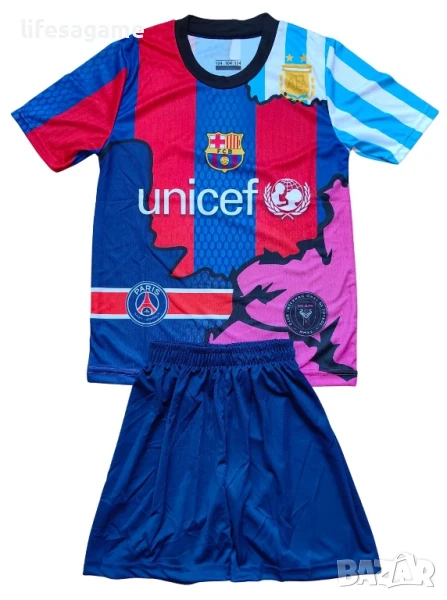 Детско - юношески футболен екип лимитирана серия с Меси Messi, снимка 1