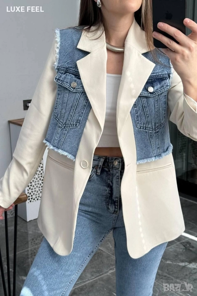 Сако с Деним ⚜️, снимка 1