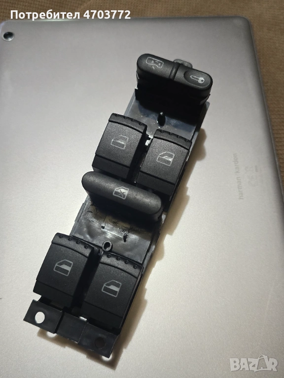 Нови части за VW Passat B5 / B5.5 – дръжка жабка, конзола врата, панел бутони, ключ фарове, снимка 1