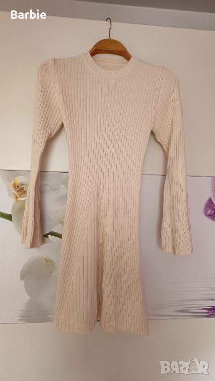 Дамска плетена рокля, снимка 1