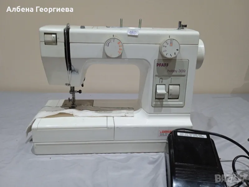 Битова шевна машина PFAFF hobby 309, снимка 1