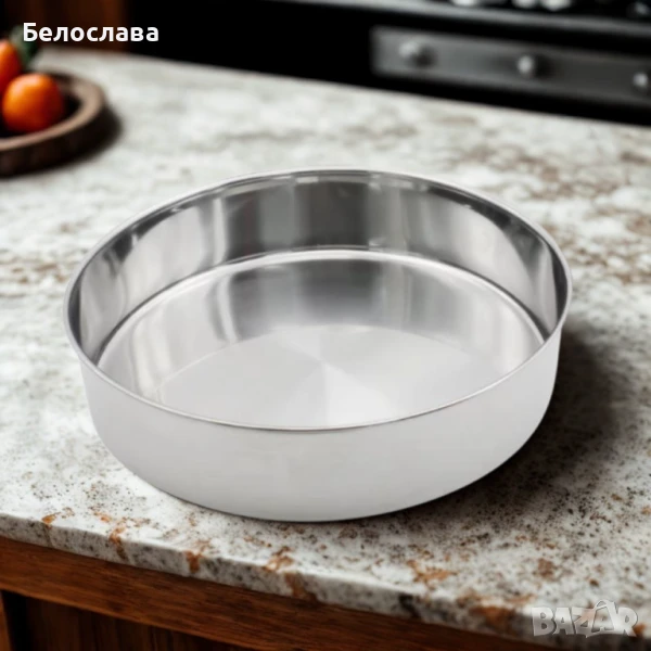 Кръгли тави за печене Rosberg  – Емайлирани, снимка 1