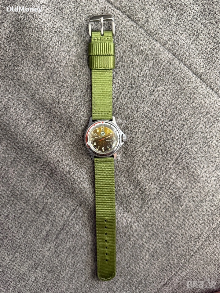 Съветски ретро коленционерски часовник Восток амфибия делфин , Vostok, снимка 1