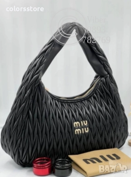 Черна чанта MiuMiu/SG111x, снимка 1