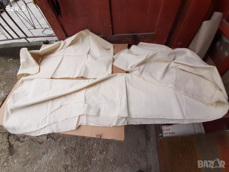 Автентичен ръчно тъкан кенарен плат , платове . Носия, снимка 1