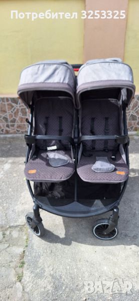 Лятна количка за близнаци, снимка 1