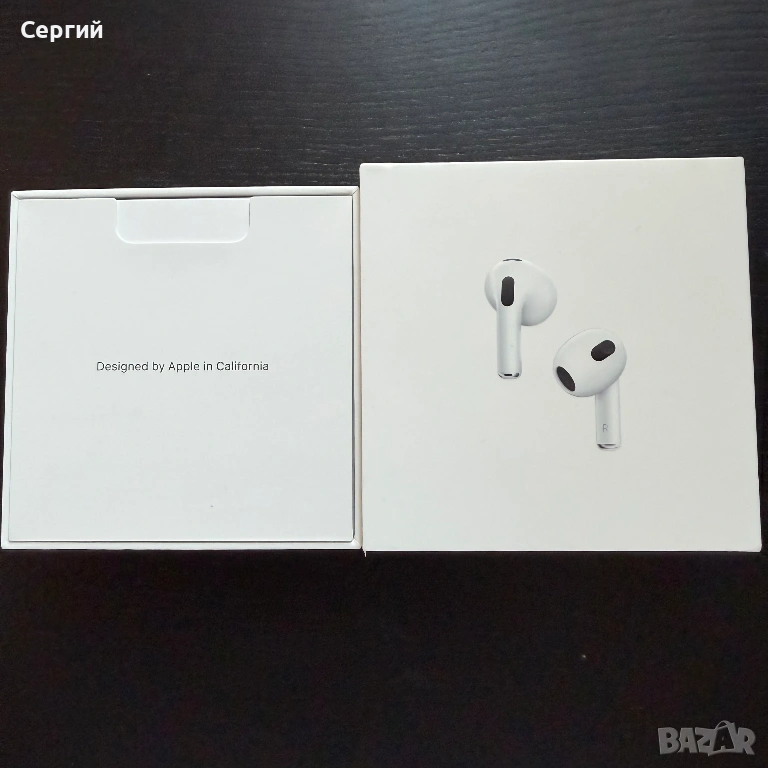 Кутия за Apple AirPods 3 – оригинален, снимка 1