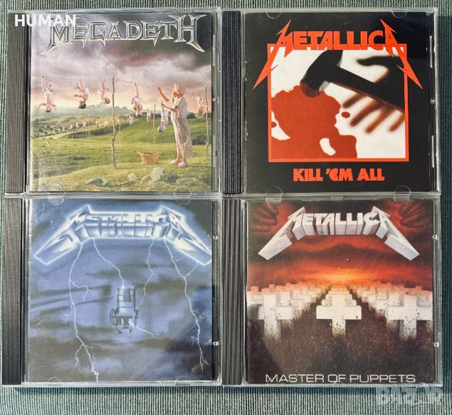 Metallica,Megadeth , снимка 1