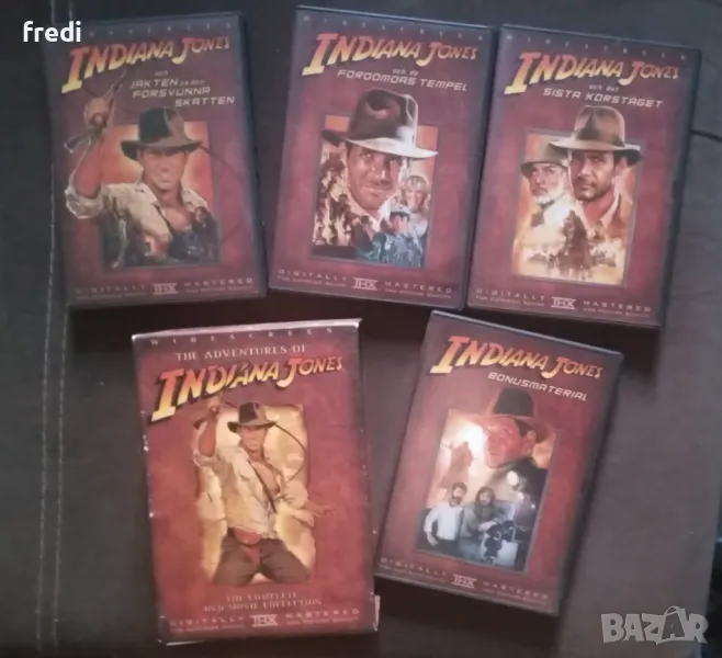 Indiana Jones  Box 4 DVD без BG суб, снимка 1