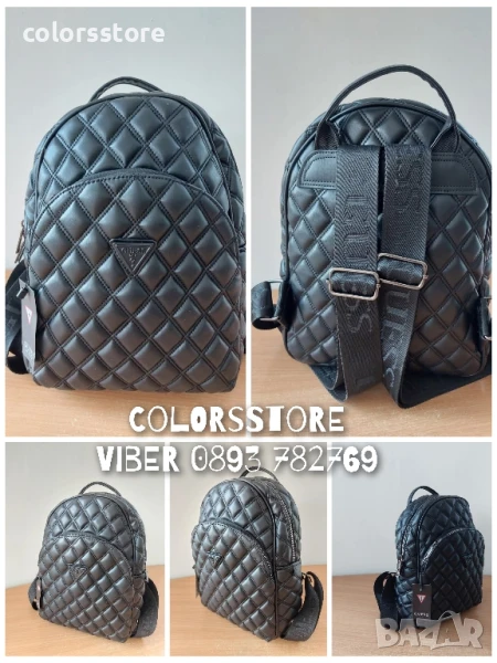 Черна раница Guess/SG92c, снимка 1