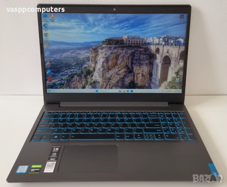 Lenovo IdeaPad L340-15IRH Gaming/15,6"/i5-9300H/GTX 1050/8GB RAM/256GB SSD + 500GB HDD, снимка 1