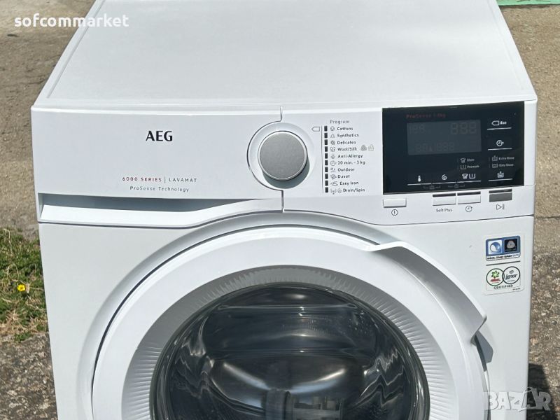 Пералня AEG ProSence 6000 series, 8 kg, 1400 об/min, ИНВЕРТОРЕН МОТОР, снимка 1