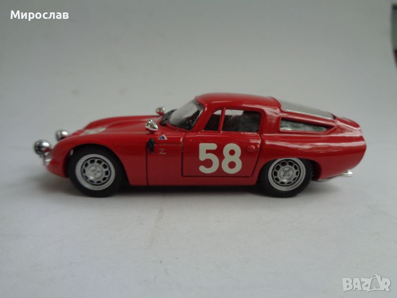 1:43 Best Model Alfa Romeo ИГРАЧКА КОЛИЧКА МОДЕЛ, снимка 1