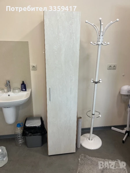 Гардероб ендокрилен като нов,скрин,огледало, снимка 1