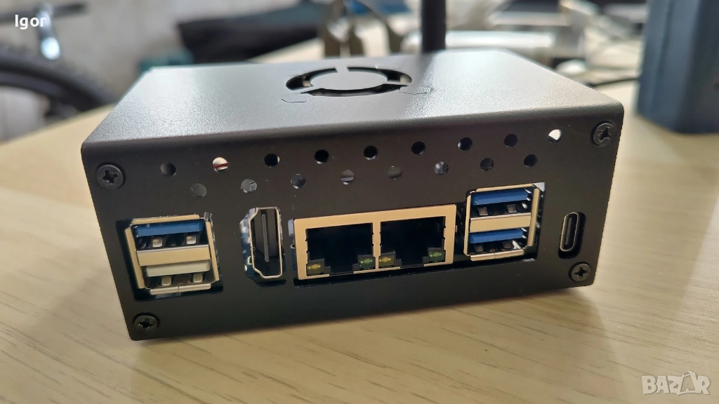 OrangePi RV2 (RISC-V) + метален корпус + SSD NVME 256Gb, снимка 1
