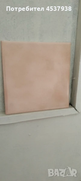 Продавам фаянс светло розово, снимка 1