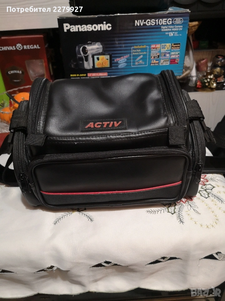 Кожена чанта за камера ACTIV, снимка 1
