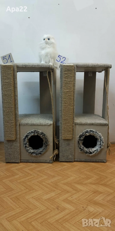 НОВИ КОТЕШКИ КАТЕРУШКИ С КЪЩИЧКА – 80 см ОБЛЕН , снимка 1