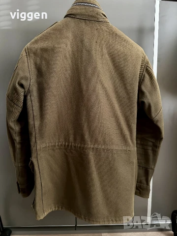Италианско мъжко яке на 8 by Yoox. Размер М. Цвят зелен (хаки) Само 40 лв., снимка 10 - Якета - 51175538