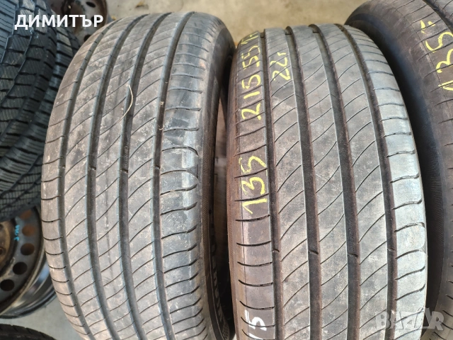 4бр.летни гуми MICHELIN 215 55 17 DOT22 цена за брой, снимка 2 - Гуми и джанти - 53968247