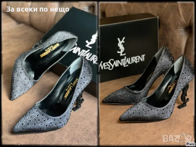 Дамски обувки на ток Yves Saint Laurent Код Lux32, снимка 1 - Дамски обувки на ток - 46973516