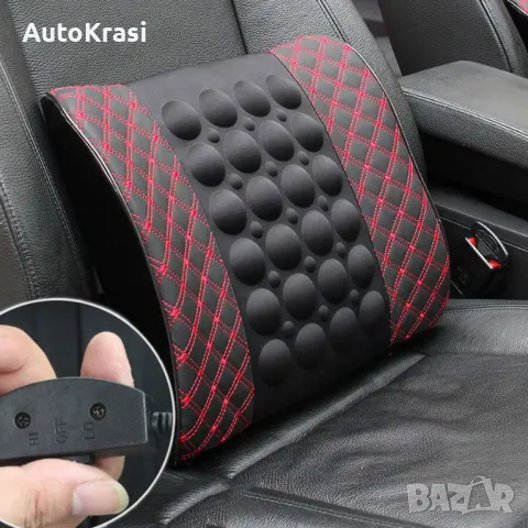 Масажираща електрическа възглавница 12V - POD102, снимка 1