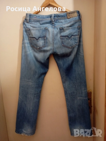 Винтидж автентични оригинални дънки Diesel Larkee размер W31 L30, снимка 17 - Дънки - 51720177