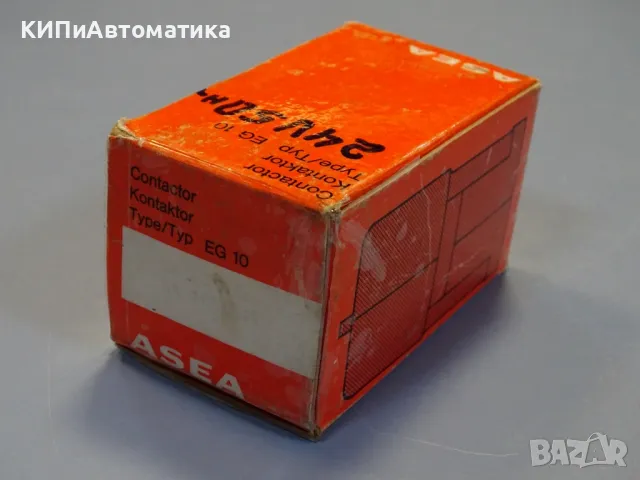 въздушен контактор ASEA EG10 contactor 4A 380V coil 24V 50Hz, снимка 12 - Резервни части за машини - 49812468