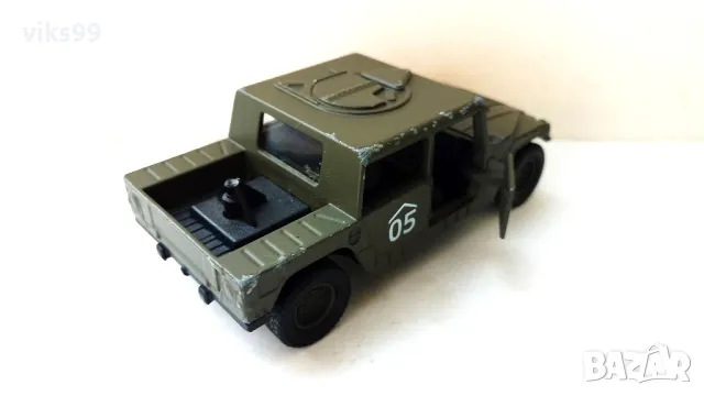 Armor Squad Hummer Military WELLY 99198, снимка 4 - Колекции - 49140218