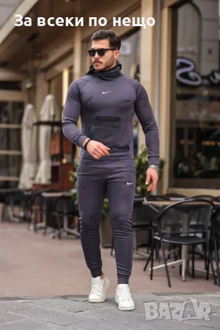 Мъжки спортен комплект Nike🔝Мъжки спортен екип Найк🔝Различни цветове🔝, снимка 4 - Спортни дрехи, екипи - 47136305