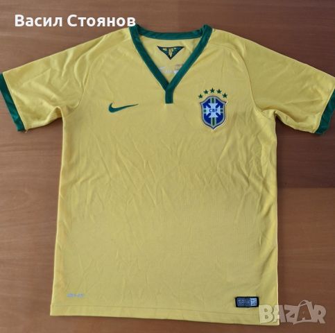 Бразилия / Brazil Nike 2014 - за ръст 147-158см., снимка 1 - Фен артикули - 46693848