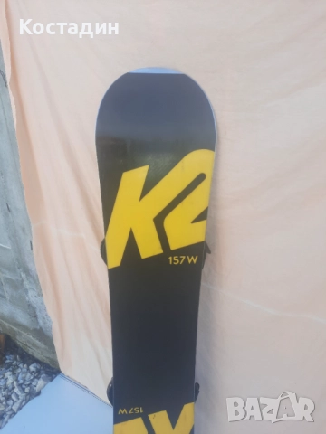 сноуборд  K2  с автомати  157см.  , снимка 8 - Зимни спортове - 52461935